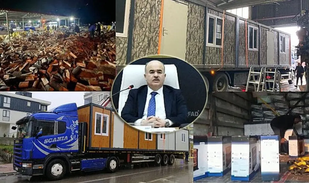 Samsunluların yardımları ile depremzedelerin yaraları sarılıyor