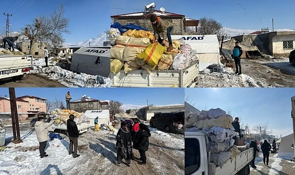 Yardımlar Elbistan’a ulaşmaya devam ediyor