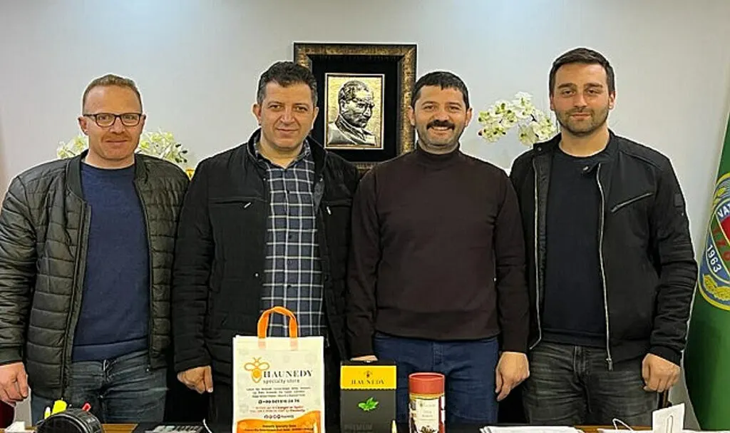Haunedy'den Of Ziraat Odası'na ziyaret