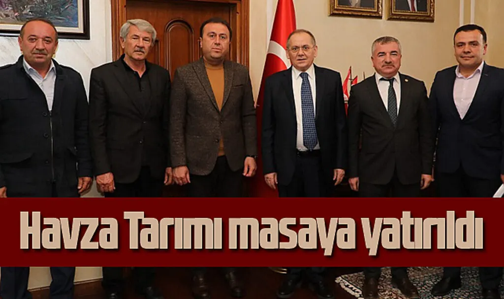 Havza'nın tarımsal yatırımları masaya yatırıldı