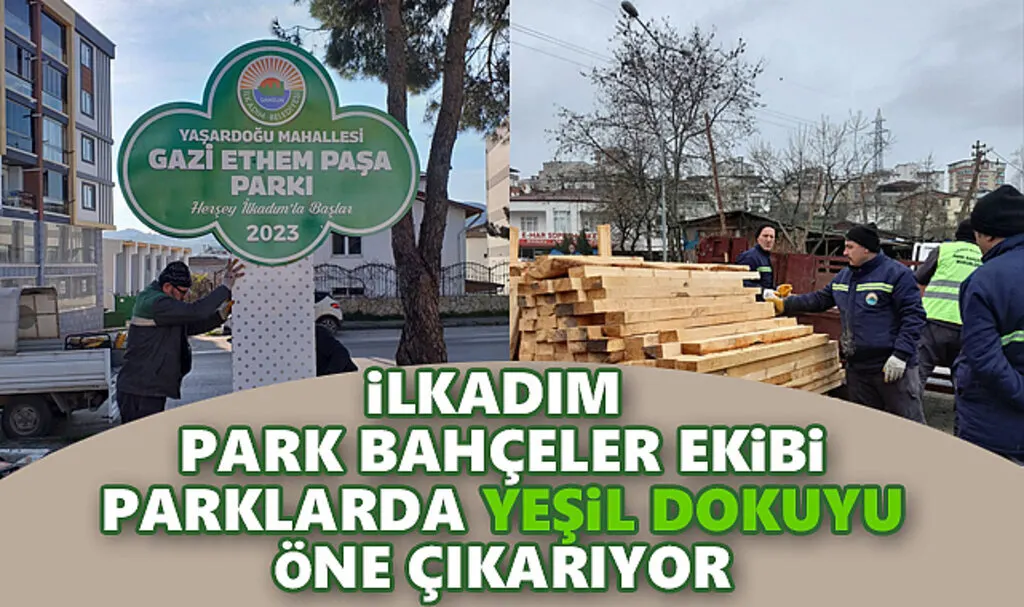 İlkadım'da Tüm Parklar Bakımdan Geçti Yeşil Doku Önce Çıkarıldı