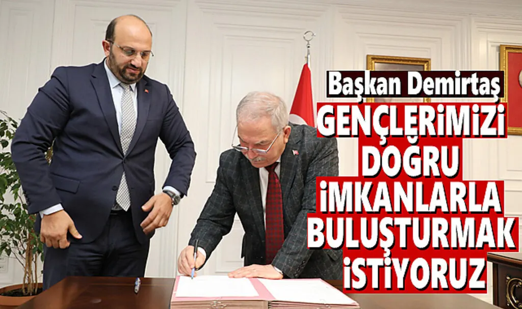 İlkadım'dan Maraş'a Bilim Yolculuğu İş Birliği Protokolü İmza Altına Alındı