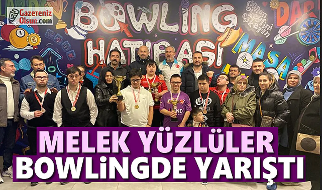 Melek Yüzlüler Bowlingde Yarıştı