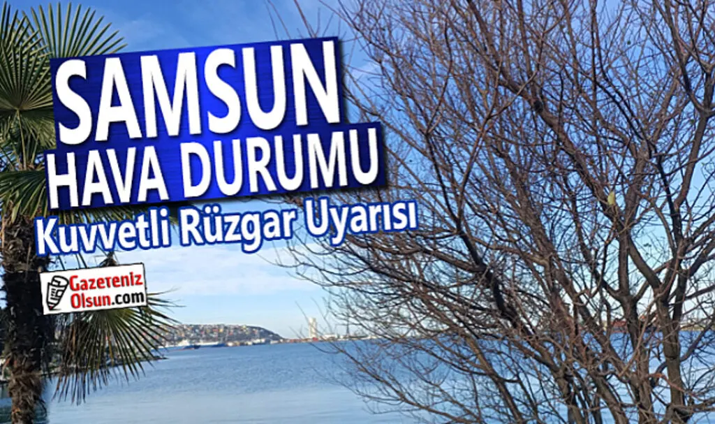 Samsun'da Zirai Don ve Kuvvetli Rüzgar Uyarısı 