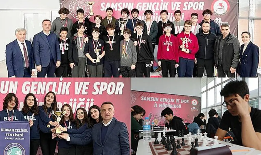 Santrançta şampiyonlar belli oldu Samsun Haberleri