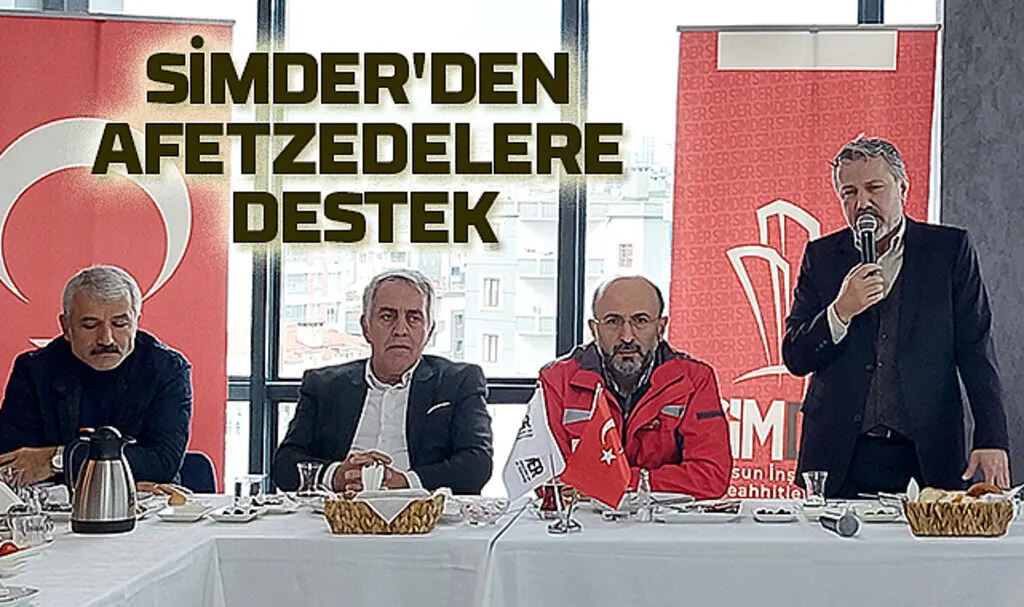 SİMDER ile Samsun Kızılayı arasında destek istişaresi