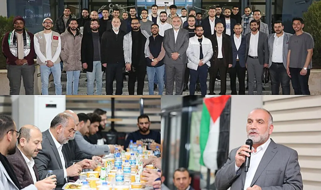Başkan Sandıkçı'dan Filistinli öğrencilerle iftar