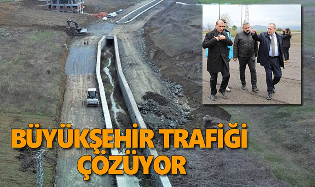 Büyükşehir trafiği çözüyor