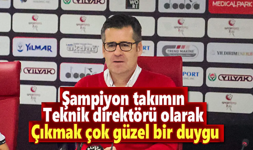 Eroğlu : Oyuncularımla gurur duyuyorum