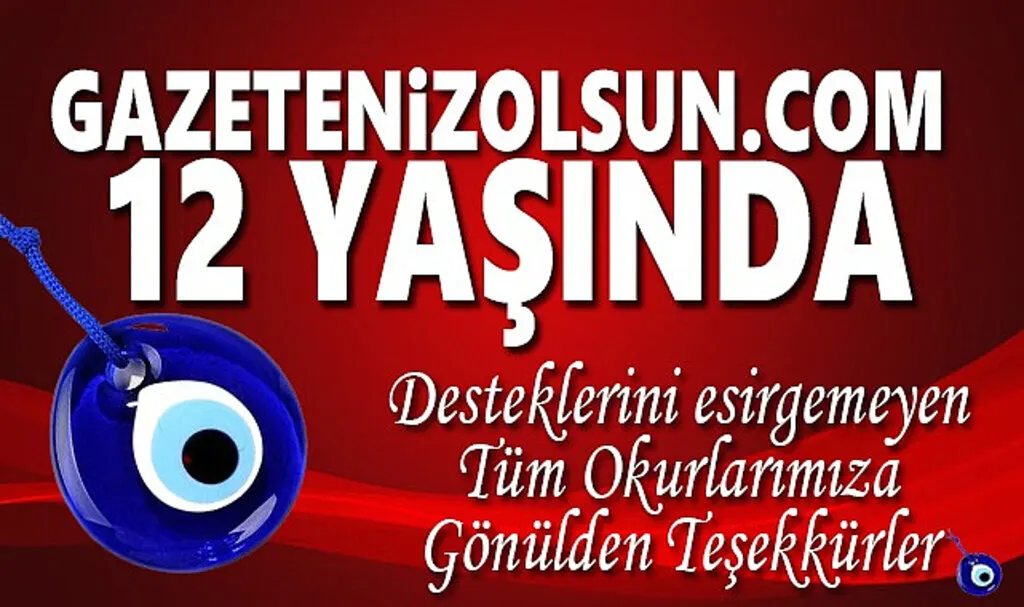 Gazeteniz Olsun 12 Yaşında