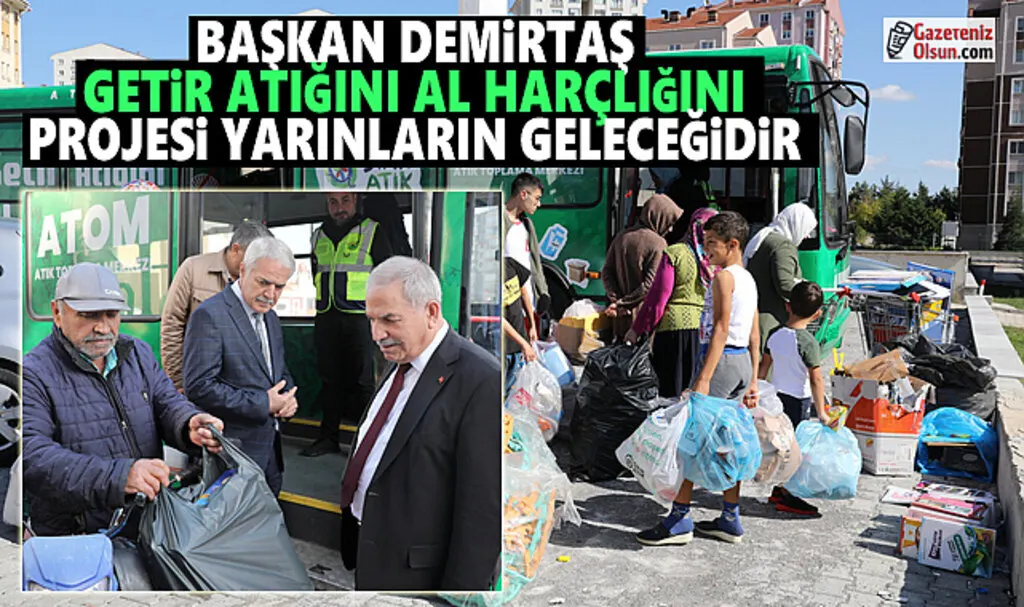 İlkadım'da Atom Otobüsü ekonomiye can katıyor