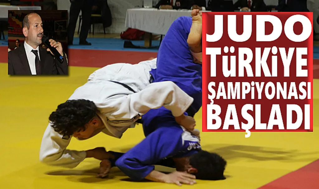 Judo Türkiye Şampiyonası başladı