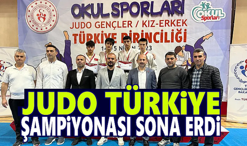 Judo Türkiye Şampiyonası sona erdi