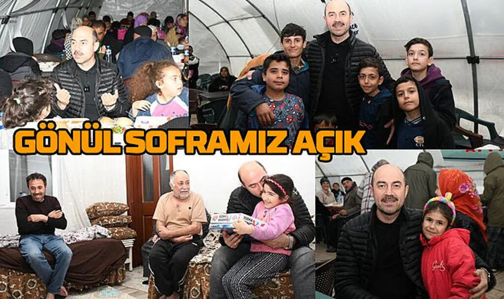 Terme'den Kahramanmaraş'a gönül sofrası kuruldu