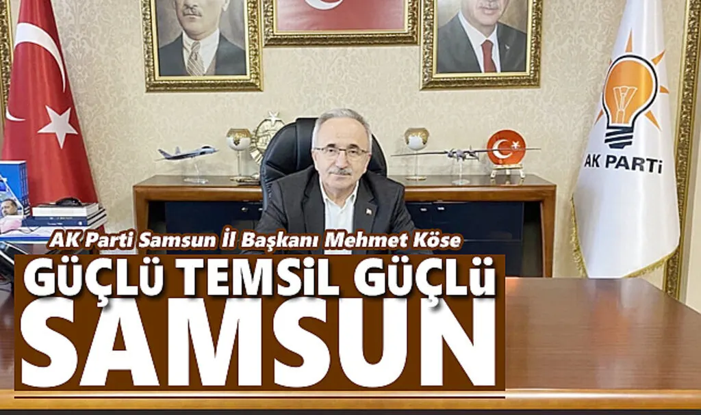 AK Parti Samsun İl Başkanı Köse: OSBAŞ büyük kazanım