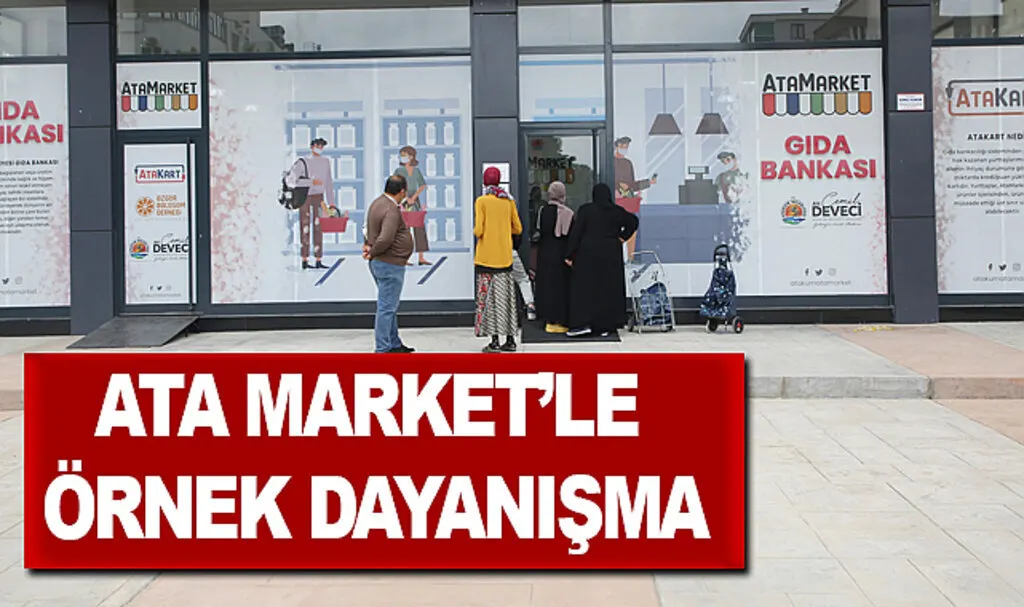 Ata Market'le örnek dayanışma