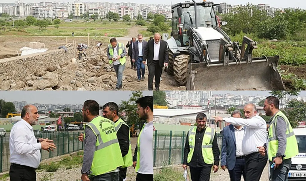 Başkan Sandıkçı: Canik için en güzel eserleri kazandırıyoruz