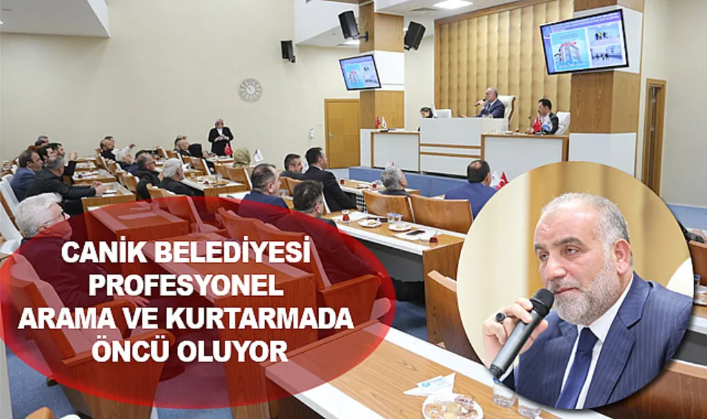 Canik Belediyesi Profesyonel Arama ve Kurtarmada Öncü Oluyor