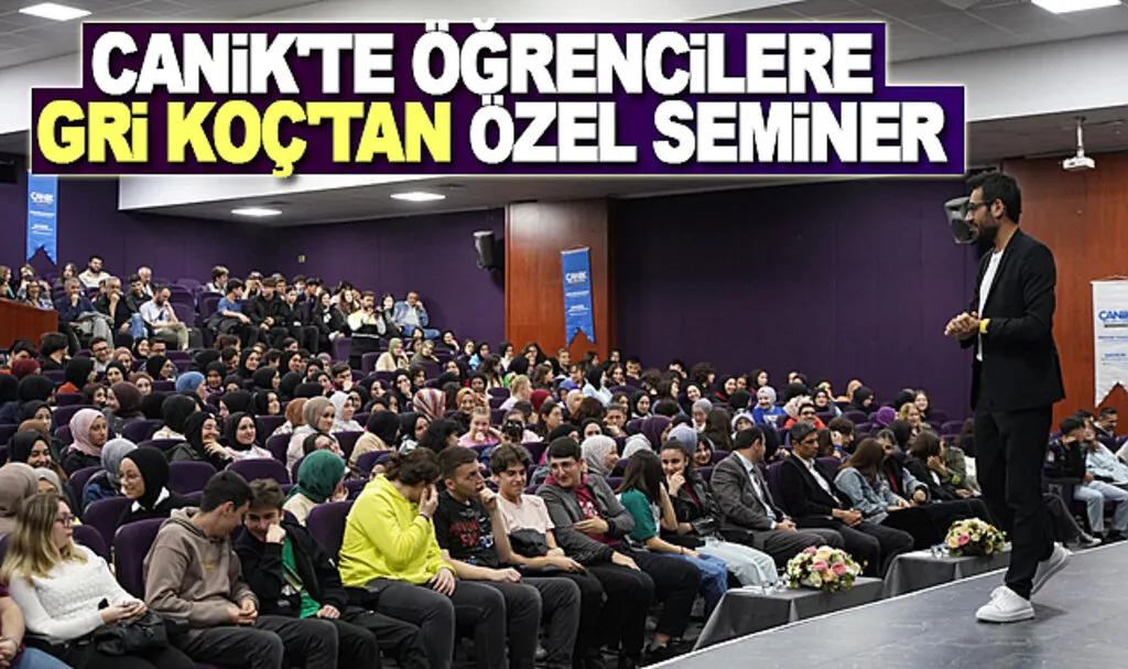 Canik'te Öğrencilere Gri Koç'tan Özel Seminer 