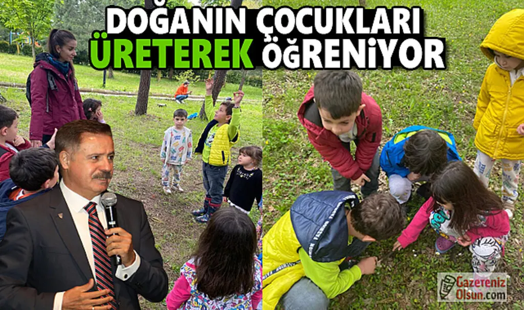 Doğanın Çocukları üreterek öğreniyor