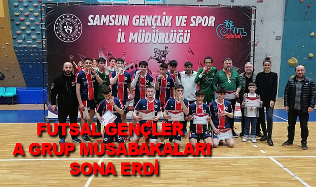 Futsal Gençler A Grup müsabakaları sona erdi
