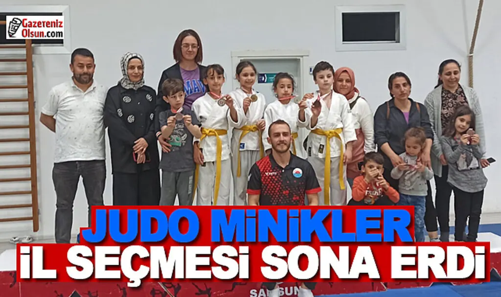 Judo Minikler İl Seçmesi Bitti