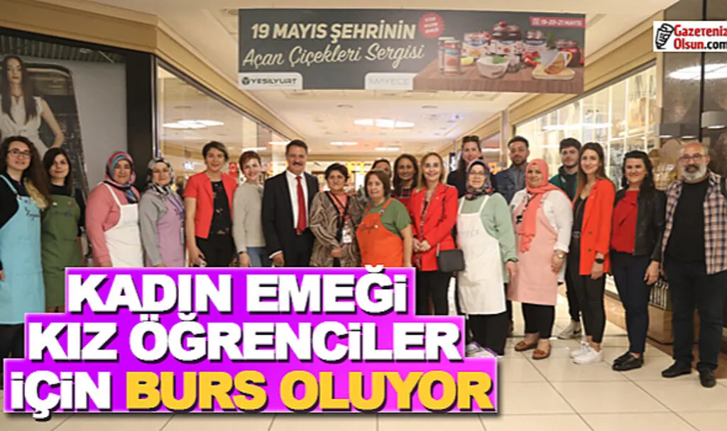 Kadın emeği kız öğrenciler için burs oluyor