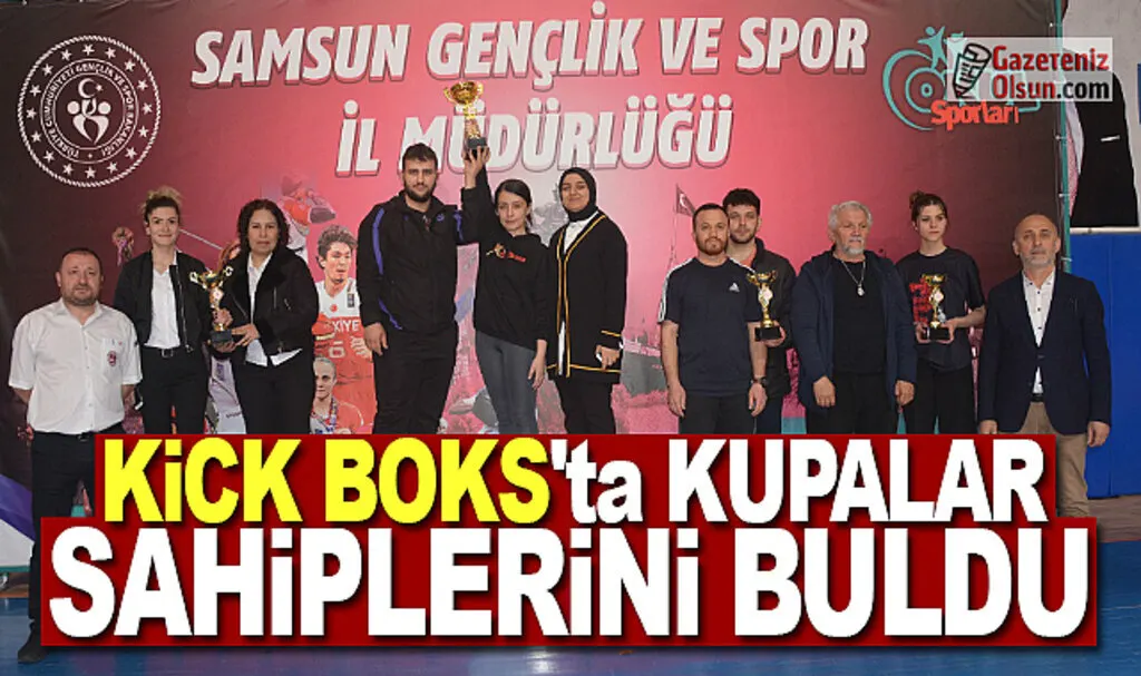 Kick Boks’ta kupalar sahiplerini buldu