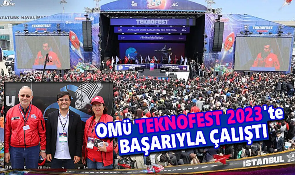 OMÜ TEKNOFEST 2023'te Başarıyla Çalıştı 