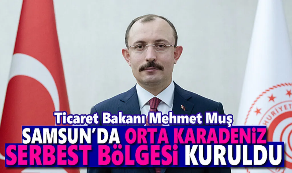 Samsun'da Orta Karadeniz Serbest Bölgesi kuruldu