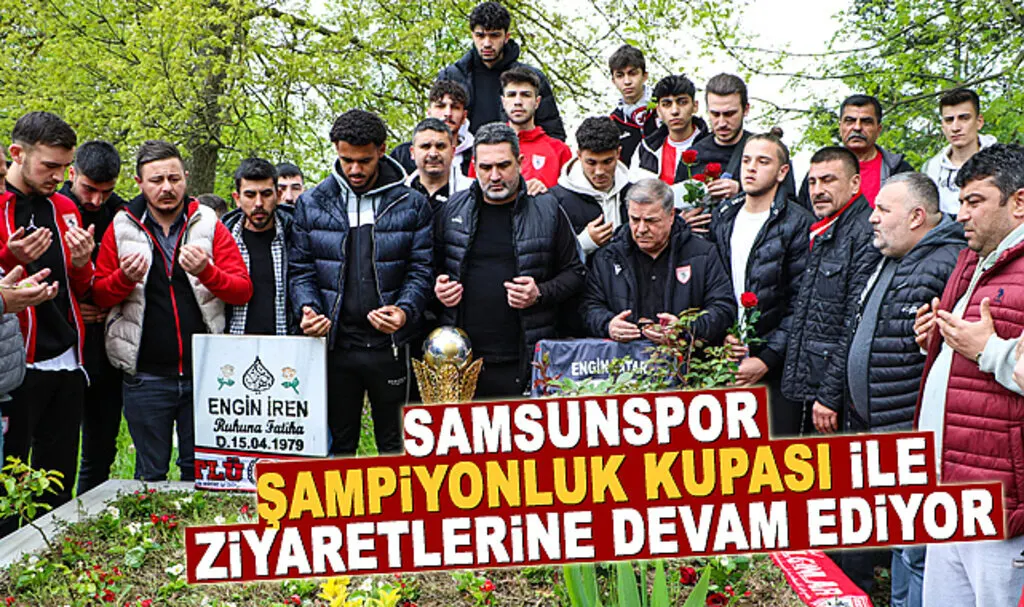 Samsunspor Şampiyonluk Kupası İle Ziyaretlerine Devam Ediyor