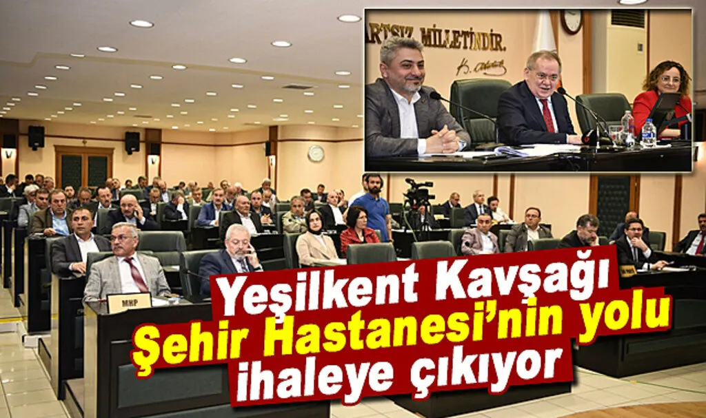 Yeşilkent Kavşağı Şehir Hastanesi’nin yolu ihaleye çıkıyor