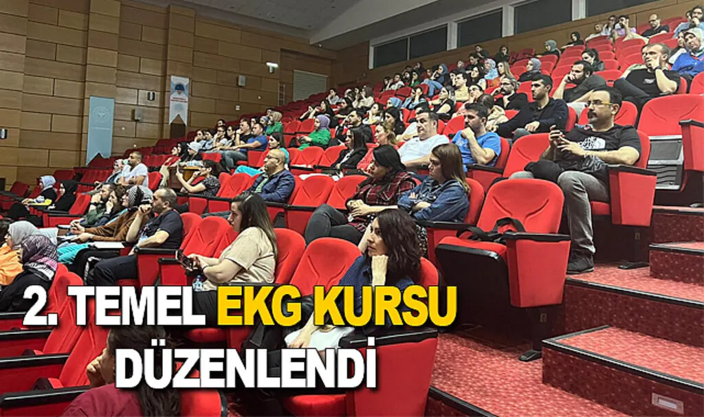 2. Temel EKG Kursu Düzenlendi