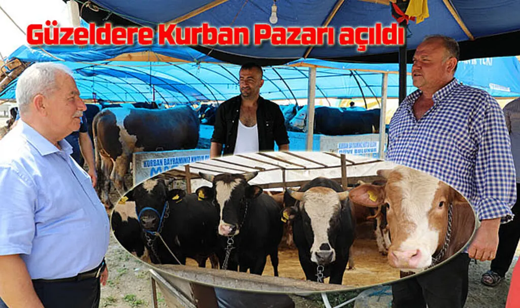 İlkadım Belediyesi Güzeldere Kurban Pazarı'nda tüm tedbirler alındı