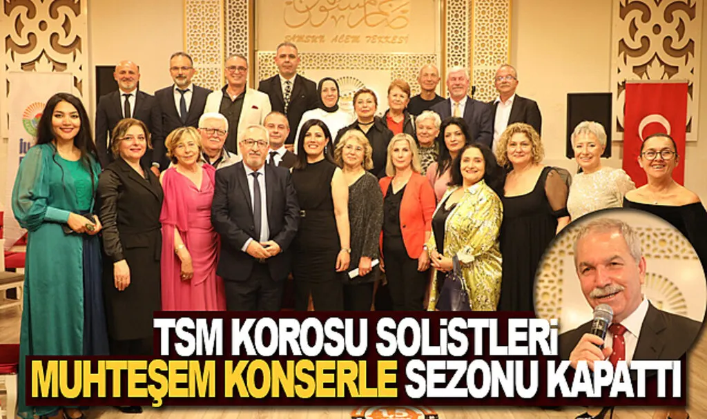 İlkadım TSM Korosu Yıl Sonu Konseriyle Dinleyenleri Mest Etti