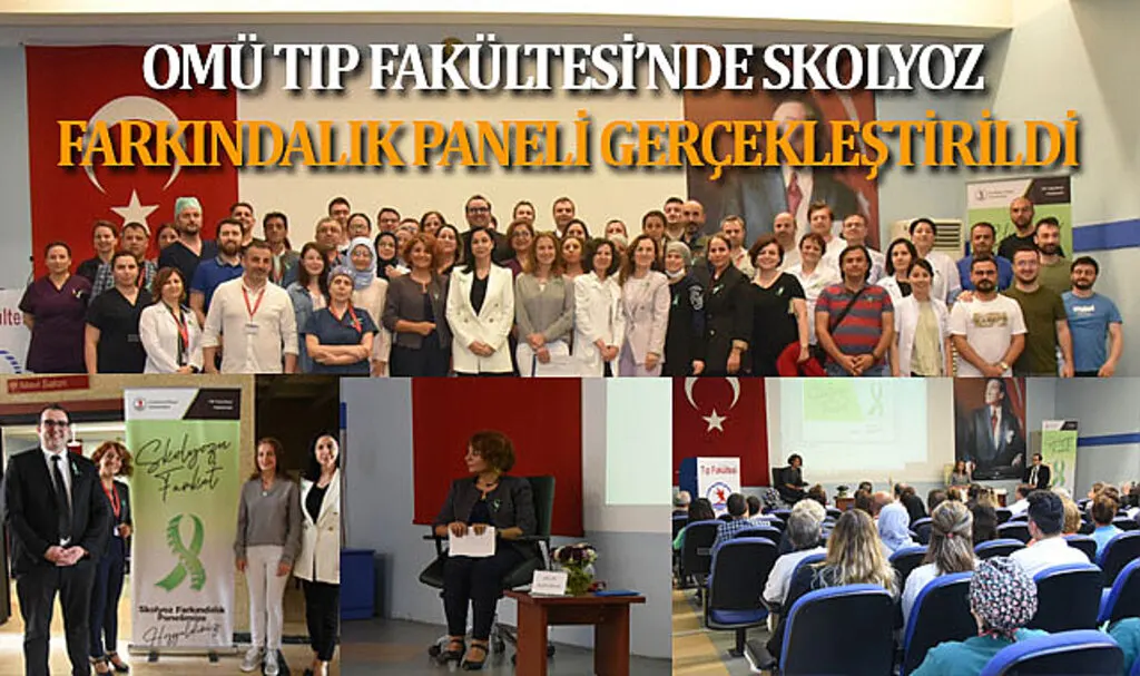 OMÜ Tıp Fakültesi’nde Skolyoz Farkındalık Paneli Gerçekleştirildi