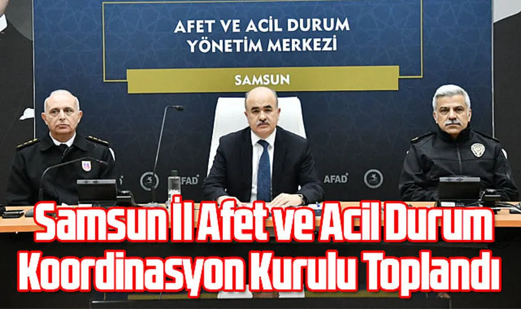 Samsun'da acil durum toplantısı! Samsun'da son durum! Uyarılar peş peşe geldi