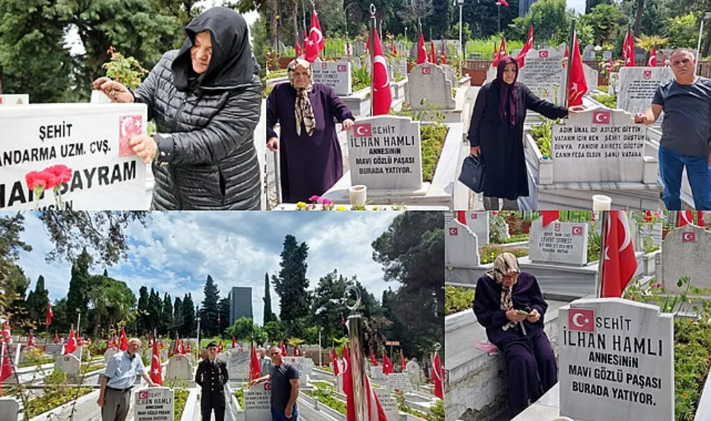 Samsun'da Arife Günü Şehitlik'te Hüzün
