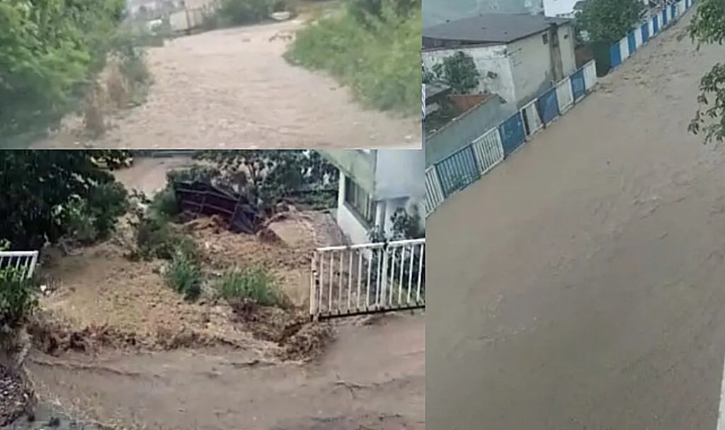Samsun'da aşırı yağış yollar göle dönüştü! Su baskını ve taşkınlar oluştu