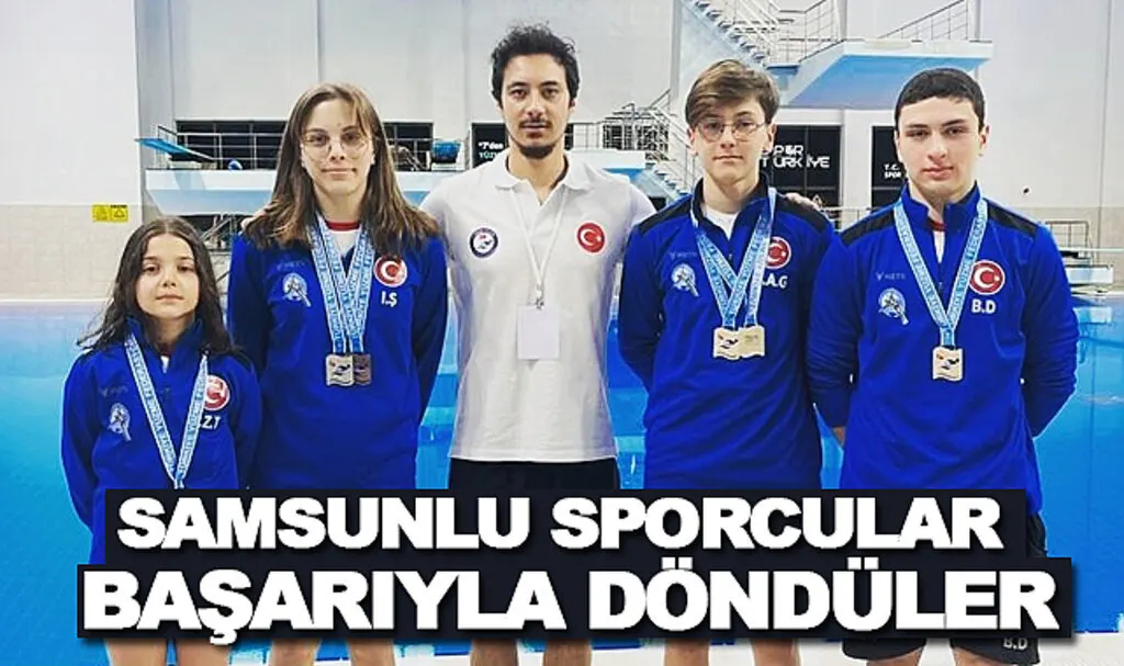 Samsunlu Sporcular Başarıyla Döndüler