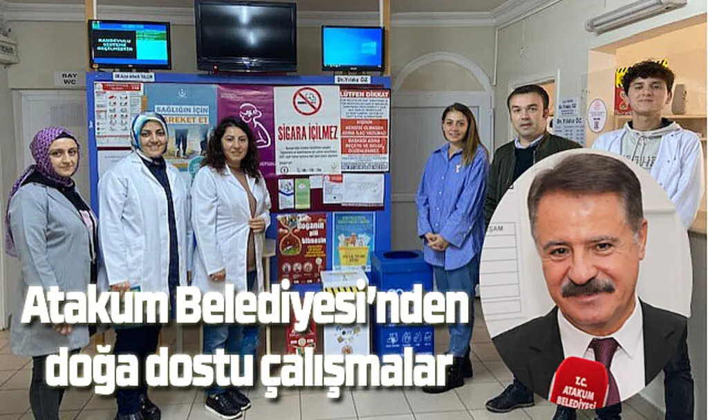 Atakum Belediyesi'nden doğa dostu çalışmalar