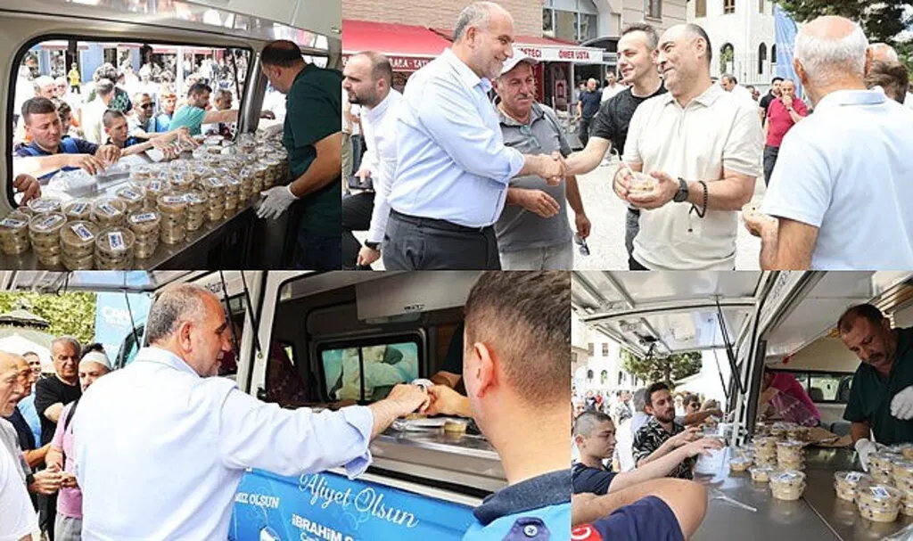 Başkan Sandıkçı’dan Aşure İkramı 