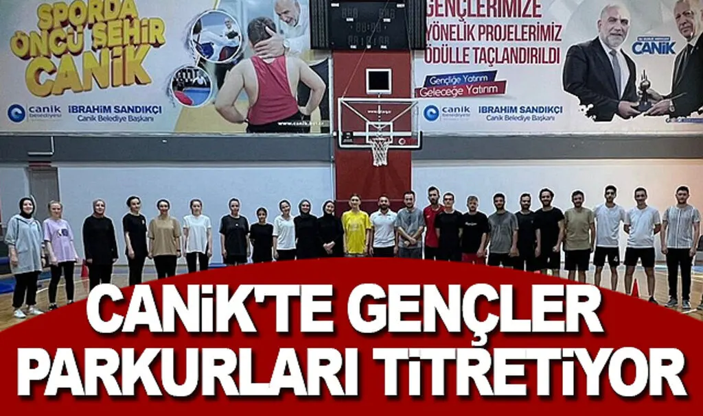 Canik’te Gençler Parkurları Titretiyor