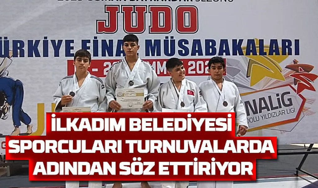 İlkadım Belediyesi sporcuları turnuvalarda adından söz ettiriyor