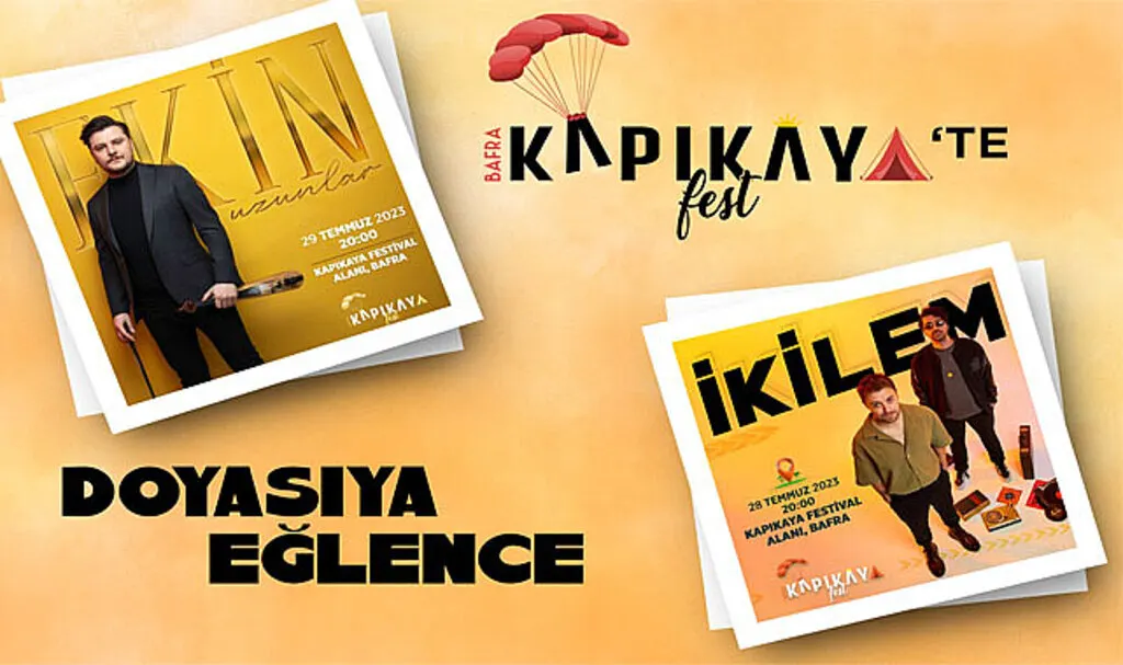 Kapıkayafest'te doyasıya eğlence
