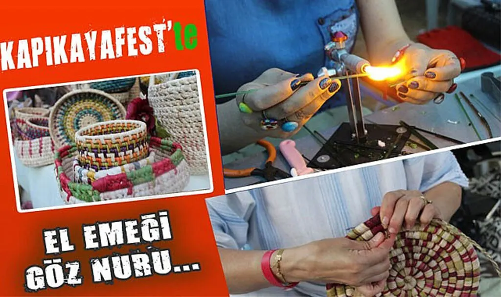 Kapıkayafest'te el emeği göz nuru