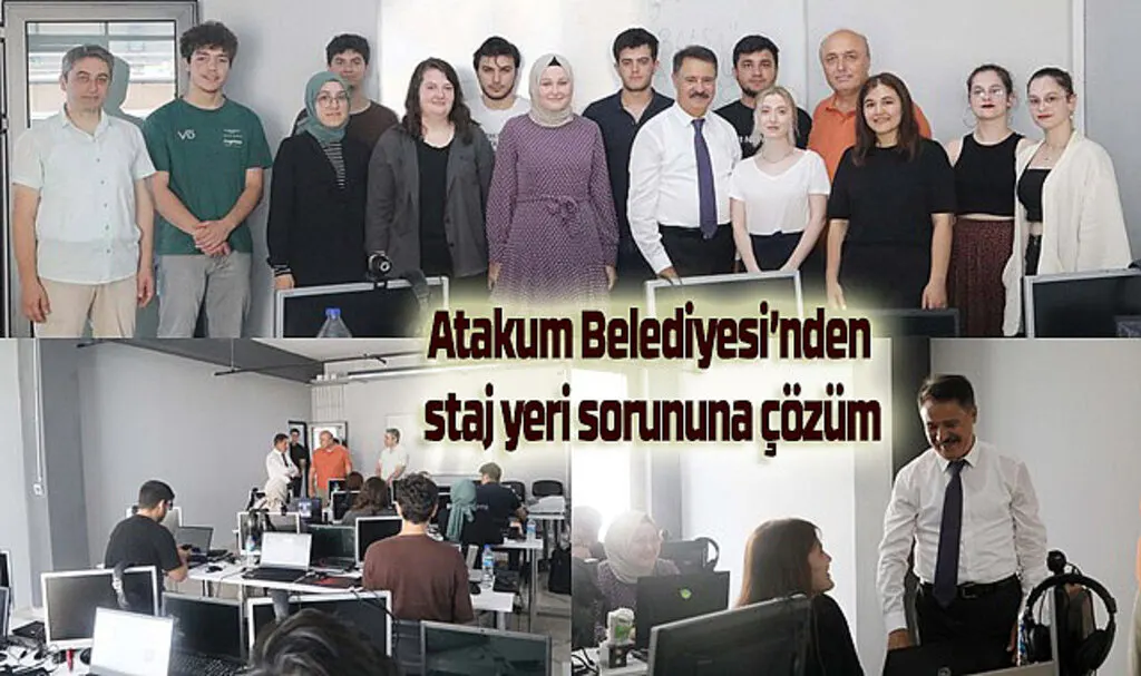 Öğrencilerin staj yeri sorununa çözüm! Atakum Belediyesi Haberleri
