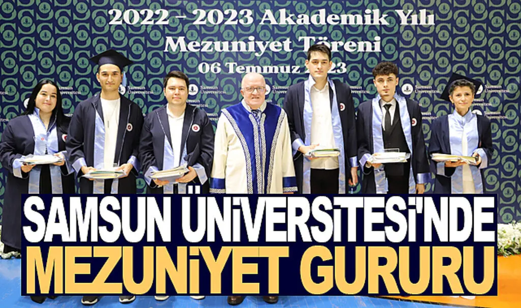 Samsun Üniversitesi'nde Mezuniyet Gururu