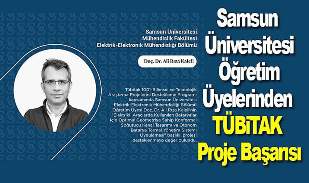 Samsun Üniversitesi Öğretim Üyelerinden TÜBİTAK Proje Başarısı