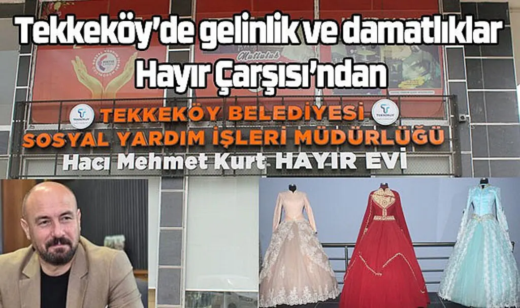 Tekkeköy Belediyesi yeni evlenecek çiftlerin yanında
